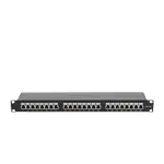 [Nexus:syscom] 1 - Panel de Parcheo de Impacto Blindado (STP) de 24 Puertos Cat5e, 19 Pulgadas LP-PP-530 imagen 1