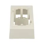 [Nexus:syscom] 3 - Caja de Pared Superficial, Uso Universal con Placas de Pared, Con Cinta Adhesiva, Color Blanco Mate JB1IW-A imagen 3