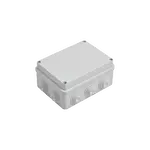 [Nexus:syscom] 1 - Caja Estanca de PVC Para Derivación y Conexión, 10 Entradas, Tapa Atornillada, 150x110x70 mm (Área interna), Uso Exterior IP55, Material que no Propaga el Fuego y Libre de Hálogenos GW-44-006 imagen 1