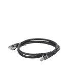 [Nexus:syscom] 2 - Cable de Parcheo FTP Cat6 - 1.0 Metro (3.28 Pies) - Negro LP-FT7-100-BK imagen 2