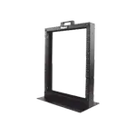 [Nexus:syscom] 4 - Rack de Dos Postes Estándar de 19 in, Rieles Numerados y Roscados #12-24, Fabricado en Aluminio, 13 Unidades de Rack, Color Negro R2P26 imagen 4