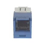 [Nexus:syscom] 2 - Conector Jack RJ45 Estilo TG con Ventana, Mini-Com, Categoría 6, de 8 Posiciones y 8 Cables, Color Azul CJH688TGBU imagen 2