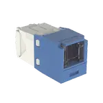 [Nexus:syscom] 3 - Conector Jack RJ45 Estilo TG con Ventana, Mini-Com, Categoría 6, de 8 Posiciones y 8 Cables, Color Azul CJH688TGBU imagen 3