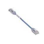 [Nexus:syscom] 2 - Cable de Parcheo TX6, UTP Cat6, Diámetro Reducido (28AWG), Color Azul, 15.2 cm (6 pulgadas) UTP28SP6INBU imagen 2