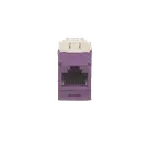 [Nexus:syscom] 2 - Conector Jack RJ45 Estilo TG, Mini-Com, Categoría 6, de 8 Posiciones y 8 Cables, Color Violeta CJ688TGVL imagen 2