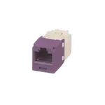 [Nexus:syscom] 4 - Conector Jack RJ45 Estilo TG, Mini-Com, Categoría 6, de 8 Posiciones y 8 Cables, Color Violeta CJ688TGVL imagen 4