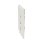 [Nexus:syscom] 3 - Placa de Pared Vertical, Salida Para 3 Puertos Keystone, Color Blanco Mate NK3FNIW imagen 3