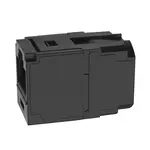 [Nexus:syscom] 4 - Módulo Acoplador RJ45 a RJ45, Mini-Com, Categoría 6A, Color Negro CC6X88BL imagen 4