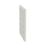 [Nexus:syscom] 3 - Placa de Pared Vertical, Salida Para 6 Puertos Keystone, Con Espacios Para Etiquetas, Color Blanco Mate NK6FIWY imagen 3
