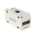 [Nexus:syscom] 2 - Módulo Acoplador USB 2.0, Hembra a Hembra, Tipo Mini-Com, Color Blanco Mate CMUSBAAIW imagen 2