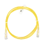 [Nexus:syscom] 1 - Cable de Parcheo Slim UTP Cat6 - 1.5 Metros (4.92 Pies) Amarillo Diámetro Reducido (28 AWG) LP-UT6-150-YE-28 imagen 1