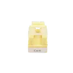 [Nexus:syscom] 4 - Módulo Jack Keystone Cat6 con Terminación 110 (Punchdown) para Faceplate - Color Amarillo LP-KJ-601-YE imagen 4