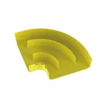 [Nexus:syscom] 1 - Ángulo Recto a 90º Horizontal, Para Canaletas FiberRunner™ 12X4, Color Amarillo FRRA12X4LYL imagen 1