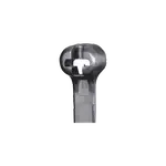 [Nexus:syscom] 1 - Cincho de Nylon 6.6 Dome-Top®, Con Lengüeta de Bloqueo de Acero Inoxidable, 620 mm largo x 7mm ancho, Color Negro, Exterior Resistente a Rayos UV, Paquete de 100pz BT7LH-C0 imagen 1