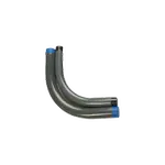 [Nexus:syscom] 1 - Codo Conduit  Rígido de Aluminio de 1/2" (13 mm) / Recubierto de PVC / Interior de Uretano. CAL-13-PC imagen 1