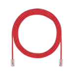 [Nexus:syscom] 1 - Cable de Parcheo UTP, Cat6A, 24 AWG, CM, Color Rojo, 6.71 Metros (22 Pies) UTP28X22RD imagen 1