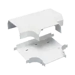 [Nexus:syscom] 1 - Accesorio en "T", para uso con canaleta T70, Material PVC Rígido, Color Blanco Mate T70TIW imagen 1
