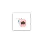 [Nexus:syscom] 1 - Conector Jack RJ45 Estilo TG, Mini-Com, Categoría 6A, de 8 Posiciones y 8 Cables, Color Rosa CJ6X88TGPK imagen 1