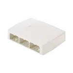 [Nexus:syscom] 1 - Caja de Montaje en Superficie, Para 6 Módulos Mini-Com, Color Blanco CBXQ6WH-A imagen 1