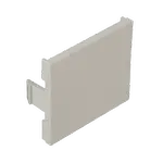 [Nexus:syscom] 2 - Módulo de Tapa Ciega (Inserto Ciego), de 1/2, Color Blanco Mate, 1 Pieza CHB2IW-X imagen 2