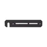 [Nexus:syscom] 2 - Soporte de Montaje a Techo, para Canaletas FiberRunner 4X4 o 6x4, Uso con Varilla Roscada de 1/2", Color Negro FR6TRBE12 imagen 2