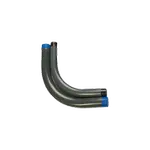 [Nexus:syscom] 1 - Codo Conduit Rígido de Aluminio de 1" (25.4 mm) / Recubierto de PVC / Interior de Uretano. CAL-25-PC imagen 1