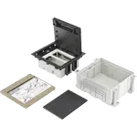 [Nexus:syscom] 1 - Caja de Suelo Simon Serie S / Para Voz, Datos o Contactos Eléctricos / Capacidad para 2 Módulos / Con Registro Integrado para Fijación en Concreto / Profundidad Ajustable de 70 a 100 mm (2.76 a 3.94 pulgadas) / Alta Resistencia Mecánica y Térmica SM-CPAV-2 imagen 1