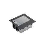 [Nexus:syscom] 3 - Caja de Suelo Simon Serie S / Para Voz, Datos o Contactos Eléctricos / Capacidad para 2 Módulos / Con Registro Integrado para Fijación en Concreto / Profundidad Ajustable de 70 a 100 mm (2.76 a 3.94 pulgadas) / Alta Resistencia Mecánica y Térmica SM-CPAV-2 imagen 3