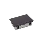[Nexus:syscom] 2 - Caja Para Instalación en Piso Falso para Voz, Datos o Contactos Eléctricos / Capacidad para 6 Módulos / Espacio Embellecedor en la Tapa / Profundidad Ajustable de 90 a 120 mm (3.54 a 4.72 pulgadas) / Los Módulos se Adquieren Aparte / (SF610/14CY) SM-CPF-6 imagen 2