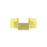 [Nexus:syscom] 1 - Accesorio de 4 Vías Horizontal, Con Ángulos a 90º, Para Canaletas FiberRunner™ 6X4, Color Amarillo FRFWC6X4LYL imagen 1