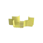 [Nexus:syscom] 3 - Accesorio de 4 Vías Horizontal, Con Ángulos a 90º, Para Canaletas FiberRunner™ 6X4, Color Amarillo FRFWC6X4LYL imagen 3