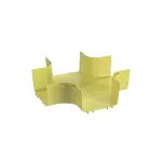 [Nexus:syscom] 4 - Accesorio de 4 Vías Horizontal, Con Ángulos a 90º, Para Canaletas FiberRunner™ 6X4, Color Amarillo FRFWC6X4LYL imagen 4