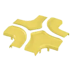 [Nexus:syscom] 1 - Tapa Para Accesorio de 4 Vías Horizontal FRFWC6X4LYL, Para Canaletas FiberRunner™ 6X4, Color Amarillo FRFWCSC6LYL imagen 1