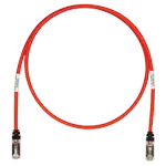 [Nexus:syscom] 1 - Patch Cord Cat6A, Blindado S/FTP, CM/LS0H, 2.74 Metros (9 Pies), Color Rojo STP6X9RD imagen 1