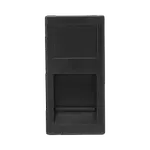 [Nexus:syscom] 1 - Medio Módulo Color Grafito con 1 Espacio para Jack Keystone con Guardapolvo para las Cajas de Escritorio Ofiblock y Teleblock / (K76/14) SM-1/2-KEY-G imagen 1