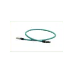 [Nexus:syscom] 3 - Patch Cord Cat5e de Grado Industrial 600V, Blindado SF/UTP, Calibre 24 AWG, Color Aqua, 60 cm (23.62 pulgadas). ISTPHCH0.6MTL imagen 3
