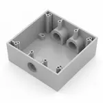 [Nexus:syscom] 1 - Caja Condulet Cuadrada de 3/4" (19.05 mm)/ 3 Bocas (2 Arriba-1 Abajo) / A Prueba de Intemperie. RC-0485 imagen 1