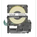 [Nexus:syscom] 1 - Casete de Etiquetas de Vinilo de Cinta Continua, Color Negro Sobre Amarillo, Uso Interior/Exterior, 36 mm de Ancho x 7 Metros (22.97 Pies) de Largo T150X000VXM-BK imagen 1