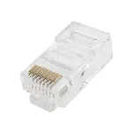 [Nexus:syscom] 2 - Bote con 100 Piezas de Plug Modular RJ45 / Cat 6 / Chapado en Oro a 15 Micras / Sin Blindaje / Facil Instalación / Uso Interior / Soporta Norma TIA-568B / Cumple con RoHS 2.0 DS-1M6UA-15U imagen 2