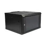 [Nexus:syscom] 3 - Gabinete de Pared PRECISION 19 in 6UR (455mm) - Cristal Templado. Incluye: 2 Ventiladores y Panel Cepillo PS06550G imagen 3