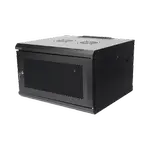 [Nexus:syscom] 1 - Gabinete de Pared PRECISION 19 in 6UR (455mm) - Puerta Perforada Incluye: 2 Ventiladores y Panel Cepillo PS-06-550D imagen 1