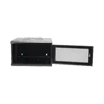 [Nexus:syscom] 4 - Gabinete de Pared PRECISION 19 in 6UR (455mm) - Puerta Perforada Incluye: 2 Ventiladores y Panel Cepillo PS-06-550D imagen 4