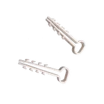[Nexus:syscom] 1 - Bolsa con 100 clips sujetadores de plástico para cables de 6 a 12 mm. Ideales para instalaciones en pared, brindan sujeción firme y segura. LPHOLD10 imagen 1