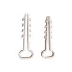 [Nexus:syscom] 2 - Bolsa con 100 clips sujetadores de plástico para cables de 6 a 12 mm. Ideales para instalaciones en pared, brindan sujeción firme y segura. LPHOLD10 imagen 2