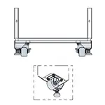 [Nexus:syscom] 3 - Kit de 4 Ruedas y Niveladores Para Gabinete Proline S1 Trabajo Ligero 900 lb / Material Compuesto Negro / Movilidad Interior PS1CLKLD imagen 3