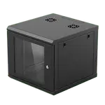 [Nexus:syscom] 2 - Gabinete de Pared 9U de 635 mm de Profundidad, Rack de 19 in en Acero Reforzado: Compacto y Resistente para Soluciones Profesionales SR-19-09-GN3G imagen 2