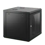 [Nexus:syscom] 3 - Gabinete de Pared 9U de 635 mm de Profundidad, Rack de 19 in en Acero Reforzado: Compacto y Resistente para Soluciones Profesionales SR-19-09-GN3G imagen 3