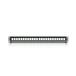 [Nexus:syscom] 6 - UACC Rack Patch Panel Blank 24 Puertos - Panel Patch Keystone 1U con Barra de Gestión de Cables y Estética Uniforme UACC-RACK-PANEL-PATCH-BLANK-24 imagen 6