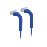 [Nexus:syscom] 1 - UniFi Patch Cable Cat6 Ultradelgado GbE con Botas Flexibles, Color Azul, 0.1 Metros (0.33 Pies) U-CABLE-PATCH-RJ45-BL imagen 1