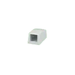 [Nexus:syscom] 1 - Caja de Montaje en Superficie, Para 1 Módulo Mini-Com, Color Blanco CBX1WH-A imagen 1